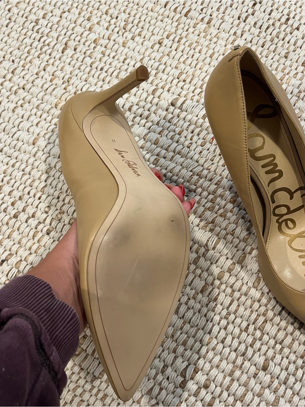 Sam Edelman Nude Heels - Picture 2 of 3